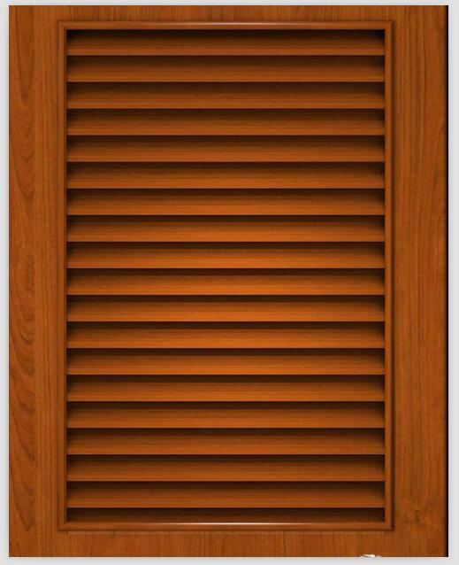 木纹铝合金百叶窗-贵州贵彩建筑安装有限公司